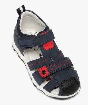 Chaussures ouvertes fermeture scratch garçon - Buggy vue5 - BUGGY - GEMO