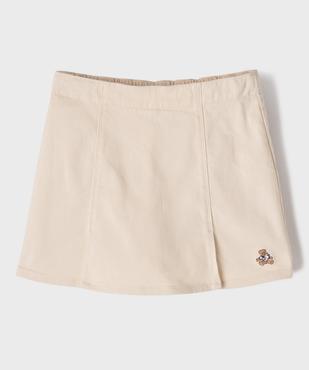 Jupe short en coton fille - LuluCastagnette x Alizée vue1 - LULU CASTAGNETTE G4G D - GEMO