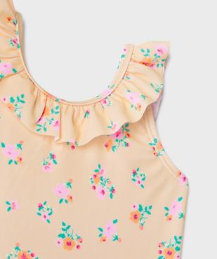 Maillot de bain une pièce à motifs fleuris bébé fille vue2 - GEMO(BEBE DEBT) - GEMO