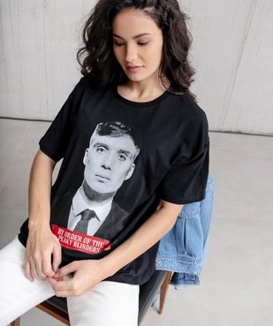 Tee-shirt femme avec motif XXL – Peaky Blinders vue6 - PEAKY BLINDERS - GEMO