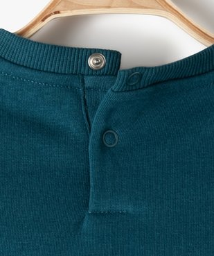 Sweat bébé garçon imprimé en molleton vue4 - GEMO C4G BEBE - GEMO