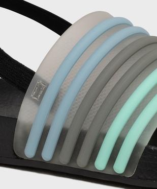 Mules de plage à bride multicolore avec élastique garçon vue6 - GEMO (PLAGE) - GEMO