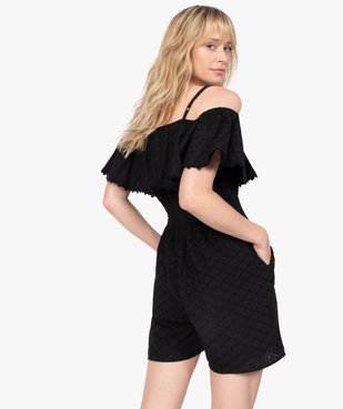Combishort femme en broderie anglaise – Lulu Castagnette vue3 - LULUCASTAGNETTE - GEMO