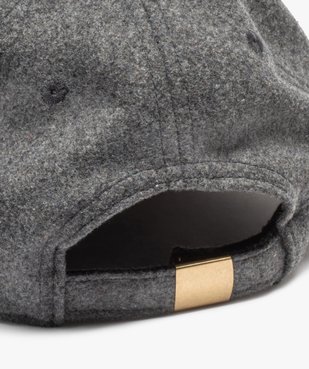 Casquette homme bicolore et bimatière vue3 - GEMO (HOMME) - GEMO