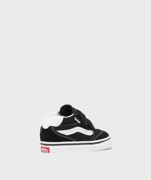 Baskets Brooklyn Mid fermeture scratch garçon - Vans vue4 - VANS - GEMO