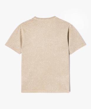 Tee-shirt imprimé manches courtes garçon vue3 - GEMO 4G GARCON - GEMO