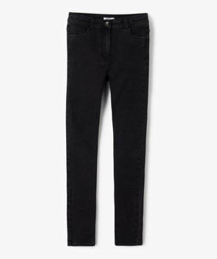 Jean fille coupe ultra skinny taille haute vue1 - GEMO 4G FILLE - GEMO