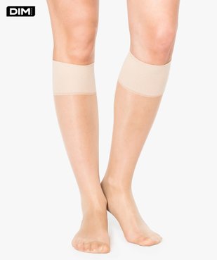 Mi-bas transparents et résistants beauty resist DIM (lot de 2) vue1 - DIM - GEMO