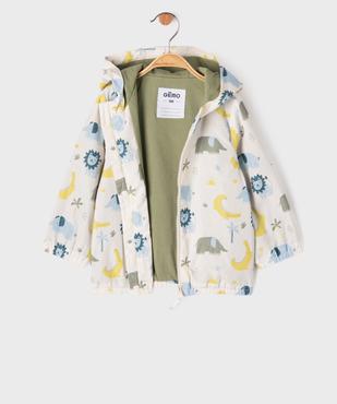 Blouson imperméable à capuche bébé garçon vue2 - GEMO(BEBE DEBT) - GEMO