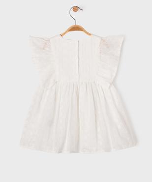 Robe de cérémonie à volants bébé fille - LuluCastagnette vue5 - LULUCASTAGNETTE - GEMO