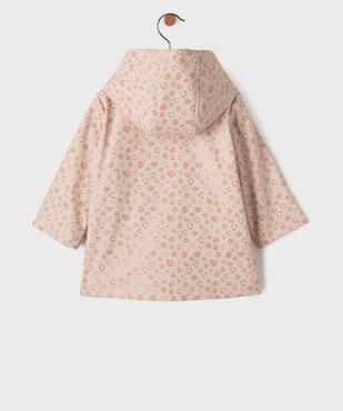 Imperméable chaudement doublé en matière déperlante bébé fille vue6 - GEMO(BEBE DEBT) - GEMO