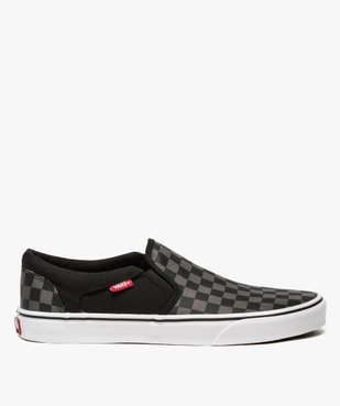 Baskets basses homme en toile à enfiler – Vans Asher vue1 - VANS - GEMO