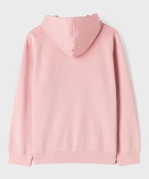 Sweat à capuche coupe loose avec intérieur molletonné fille - Puma vue3 - PUMA - GEMO