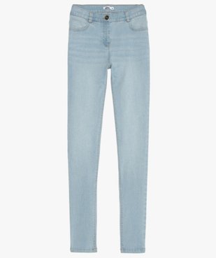 Jean fille coupe slim extensible 4 poches vue1 - GEMO (JUNIOR) - GEMO