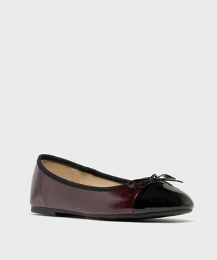 Ballerines vernies bicolores femme vue3 - VALENTINA BALDA - GEMO