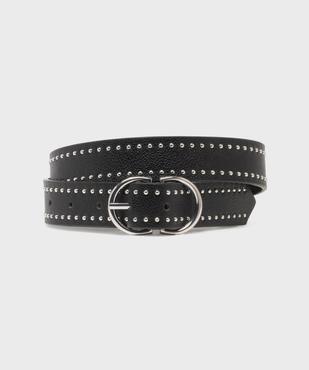 Ceinture à clous avec boucle en métal fantaisie femme vue1 - GEMO (ACCESS) - GEMO