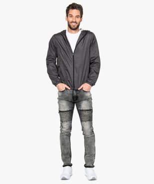 Tee-shirt homme à manches longues en coton bio vue5 - GEMO C4G HOMME - GEMO