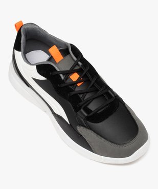 Baskets homme multicolores à semelle épaisse vue5 - GEMO (SPORTSWR) - GEMO