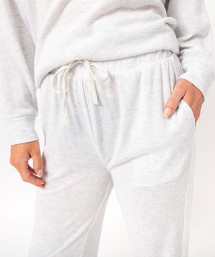 Pantalon de pyjama en maille fine femme vue5 - GEMO 4G FEMME - GEMO