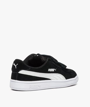 Basket bébé dessus cuir suédé à scratchs - Puma vue4 - PUMA - GEMO