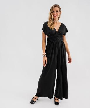 Combinaison pantalon multilook en maille fluide et brillante femme vue6 - GEMO(FEMME PAP) - GEMO