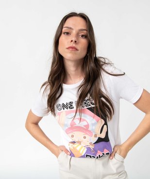Tee-shirt femme avec motif XXL - One Piece vue2 - ONE PIECE - GEMO