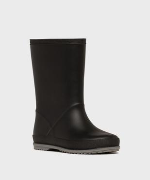 Bottes de pluie à semelle crantée contrastée garçon vue2 - 5 MILES - GEMO