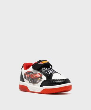 Baskets à scratch à motif voiture avec semelle lumineuse garçon - Hot Wheels vue2 - HOT WHEELS - GEMO