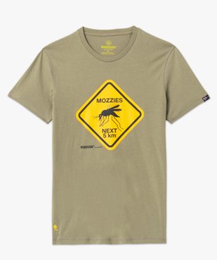 Tee-shirt manches courtes imprimé homme - Roadsign vue4 - ROADSIGN D - GEMO