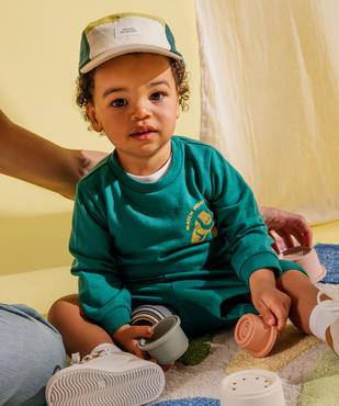 Sweat léger avec motif poitrine bébé garçon vue5 - GEMO(BEBE DEBT) - GEMO