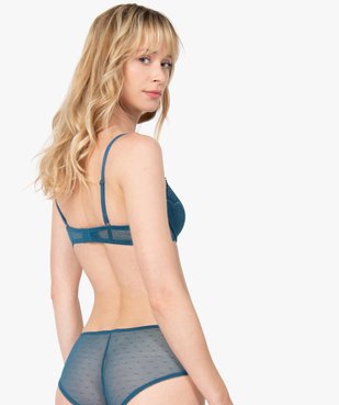 Soutien-gorge femme forme corbeille à armatures vue2 - GEMO(HOMWR FEM) - GEMO