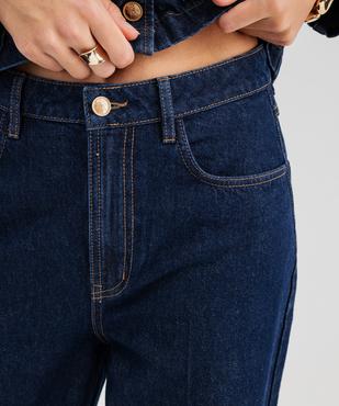 Jean palazzo taille haute femme vue4 - GEMO 4G FEMME - GEMO