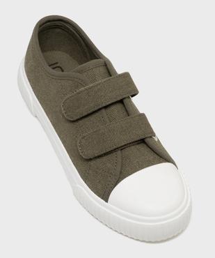 Tennis en toile fermeture scratch garçon - 5 Miles vue5 - 5 MILES GEMO FOR GOOD - GEMO