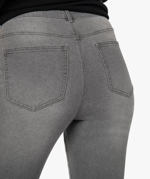 Jean femme coupe Slim aspect délavé vue5 - GEMO C4G FEMME - GEMO
