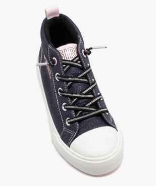 Baskets fille mid-cut déperlantes  vue5 - GEMO (ENFANT) - GEMO