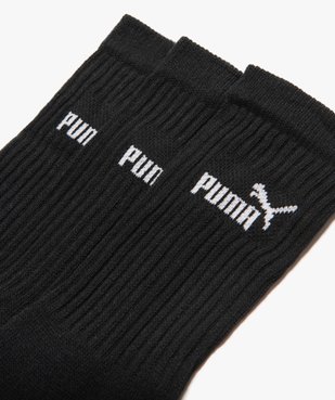 Chaussettes de sport tige haute en coton doux homme - Puma (lot de 3) vue2 - PUMA - GEMO
