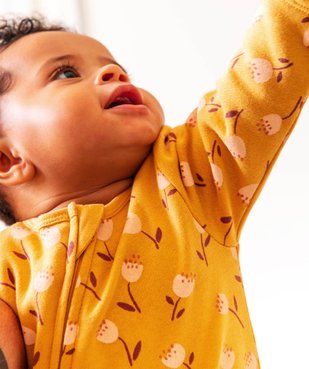 Pyjama en jersey molletonné avec zip ventral bébé vue6 - GEMO(BB COUCHE) - GEMO