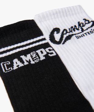 Chaussettes de sport avec tige côtelée garçon (lot de 2) - Camps United vue2 - CAMPS UNITED - GEMO