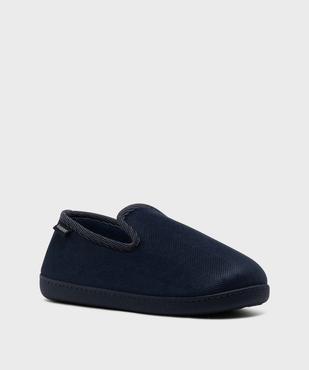 Chaussons enveloppants à motifs chevrons homme - Isotoner vue2 - ISOTONER - GEMO