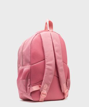 Sac à dos multipoche en toile avec trousse assortie fille vue2 - GEMO (ACCESS) - GEMO