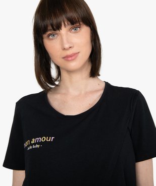 Tee-shirt de grossesse et d'allaitement à motifs vue2 - Nikesneakers (MATER) - Nikesneakers