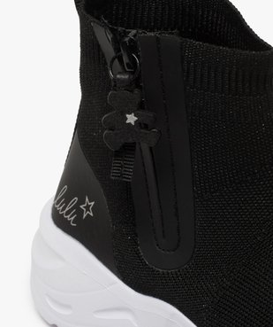 Baskets fille style chaussettes zippées – Lulu Castagnette vue6 - LULU CASTAGNETT - GEMO