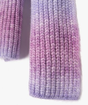 Echarpe en tricot effet tie and dye femme vue2 - GEMO (JUNIOR) - GEMO