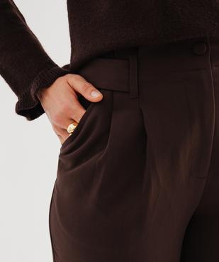 Pantalon fluide coupe barrel femme vue2 - GEMO(FEMME PAP) - GEMO