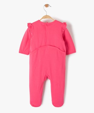 Pyjama bébé en jersey à motif Minnie - Disney vue5 - DISNEY DTR - GEMO
