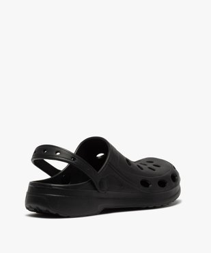 Sabots homme unis souples avec perforations vue4 - GEMO (PLAGE) - GEMO