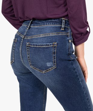 Jean femme coupe Skinny 7/8ème vue2 - GEMO(FEMME PAP) - GEMO