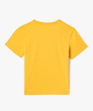 Tee-shirt manches courtes avec motif exotique garçon vue7 - GEMO (ENFANT) - GEMO