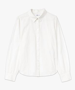 Chemise manches longues en broderie anglaise femme vue4 - GEMO(FEMME PAP) - GEMO