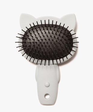 Brosse à cheveux pneumatique motif chat à tête large petit format vue2 - GEMO (ACCESS) - GEMO